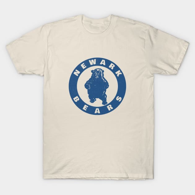 Retro Newark Bears Baseball T-Shirt by LocalZonly